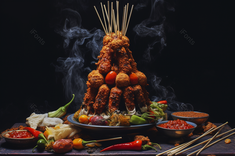 麻辣火锅串串烤串肉串撸串火锅美味美食拍摄,高清,摄影图,摄影图片,图片大全,摄影图免费下载